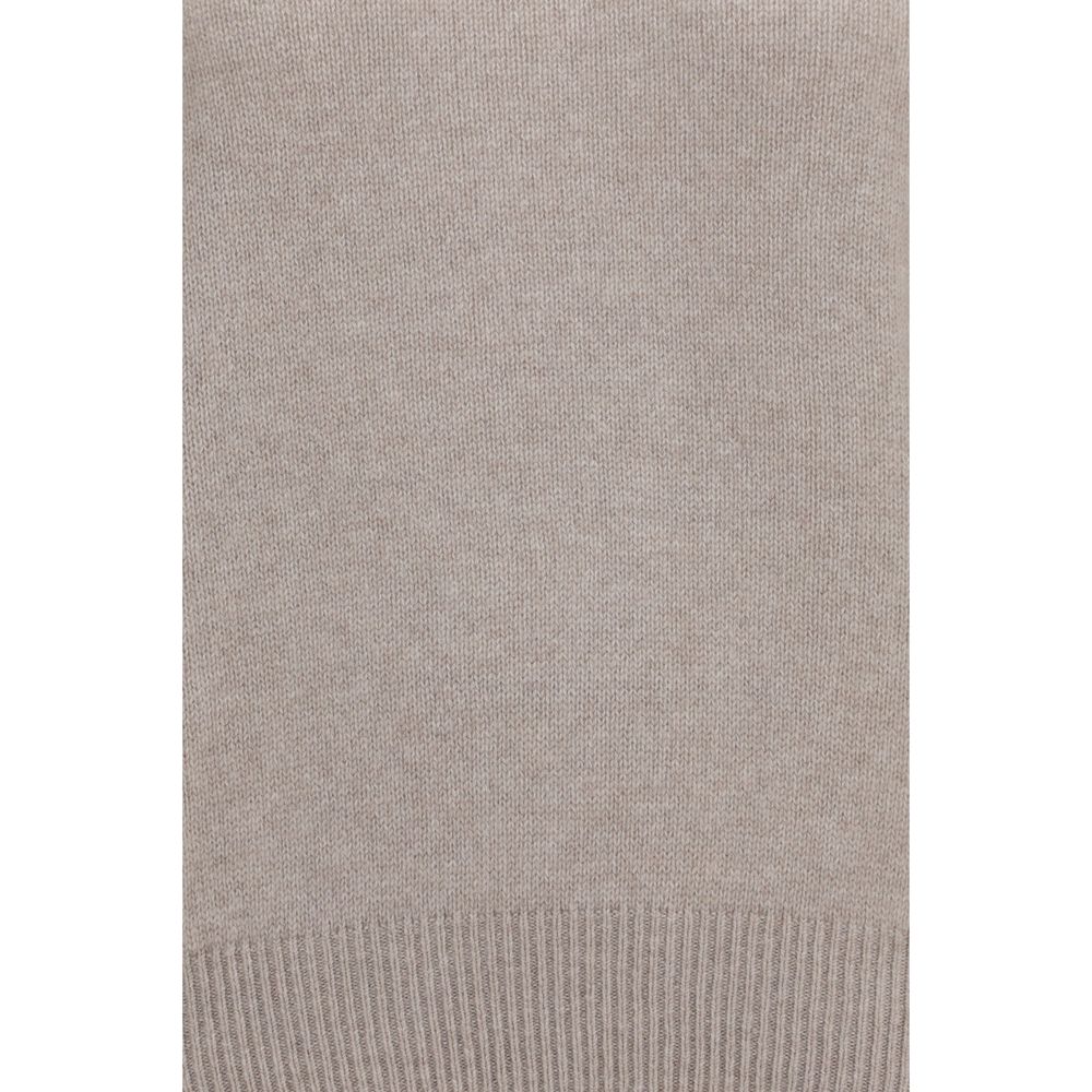 Lisa Yang Veira Beige Cashmere Sweater