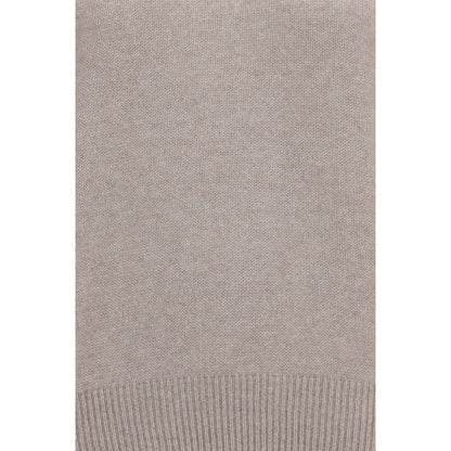 Lisa Yang Veira Beige Cashmere Sweater