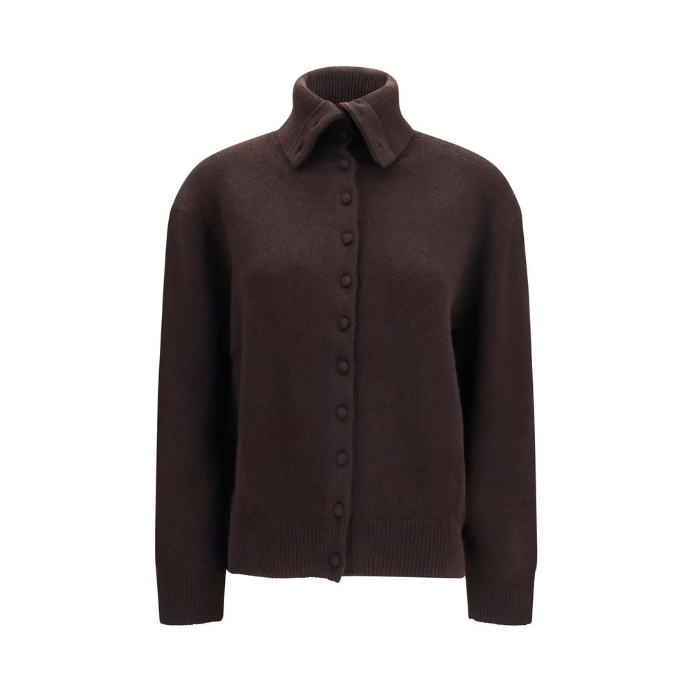 Lisa Yang Denie Brown Cashmere Cardigan
