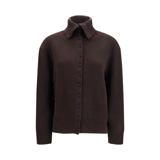 Lisa Yang Denie Brown Cashmere Cardigan