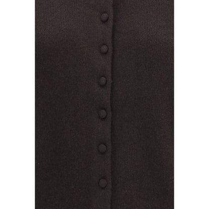 Lisa Yang Denie Brown Cashmere Cardigan