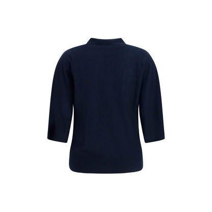 Lisa Yang Norie Sweater Blue Cashmere 0/XS