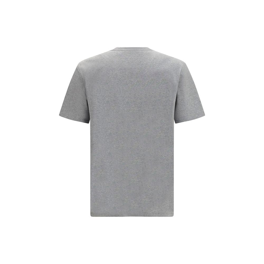 Balmain Gray Cotton T-Shirt - Men’s T-Shirt - Sizes S, M, L, XL