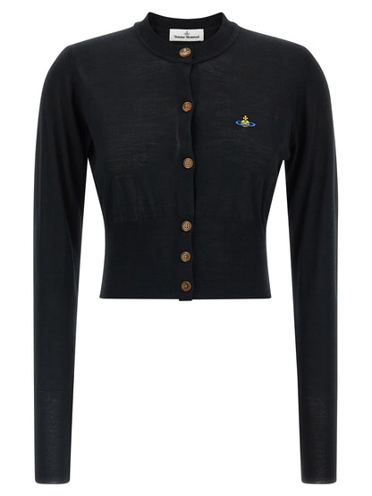 Vivienne Westwood Black Cotton Cardigan