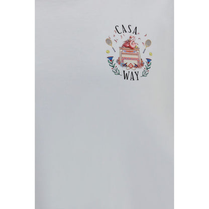 Casablanca White Cotton Sportswear T-Shirt