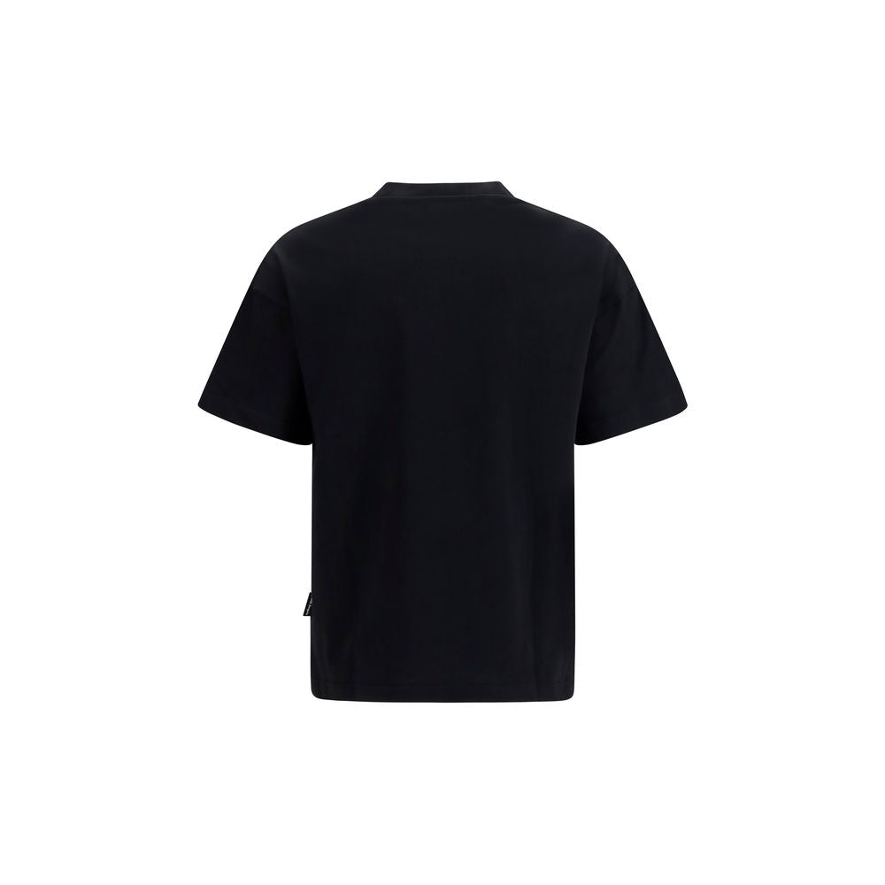 Palm Angels Black Cotton T-Shirt 3-Pack Logo T-shirt Set