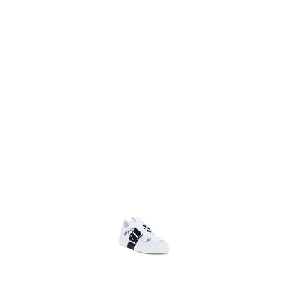 Valentino Garavani White Calf Leather VL7N Low-Top Sneakers