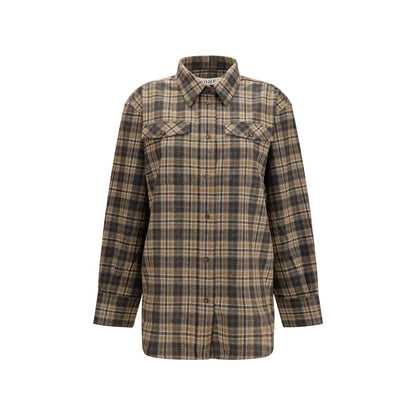 Róhe Multicolor Wool Oves Aries Shirt