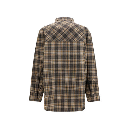 Róhe Multicolor Wool Oves Aries Shirt