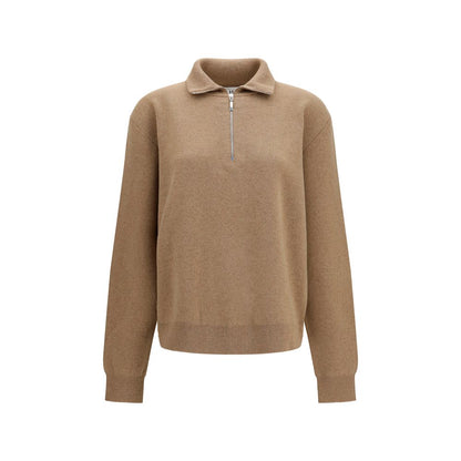 Róhe Beige Wool Oves Aries Polo Shirt