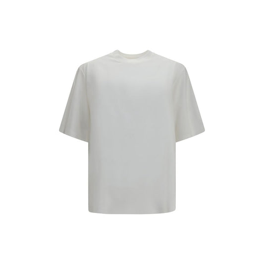 Róhe White Cotton T-Shirt