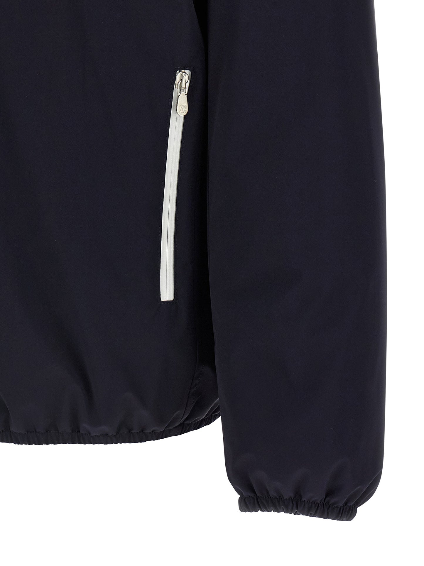 Brunello Cucinelli Blue Polyamide Shell Jacket - XXL