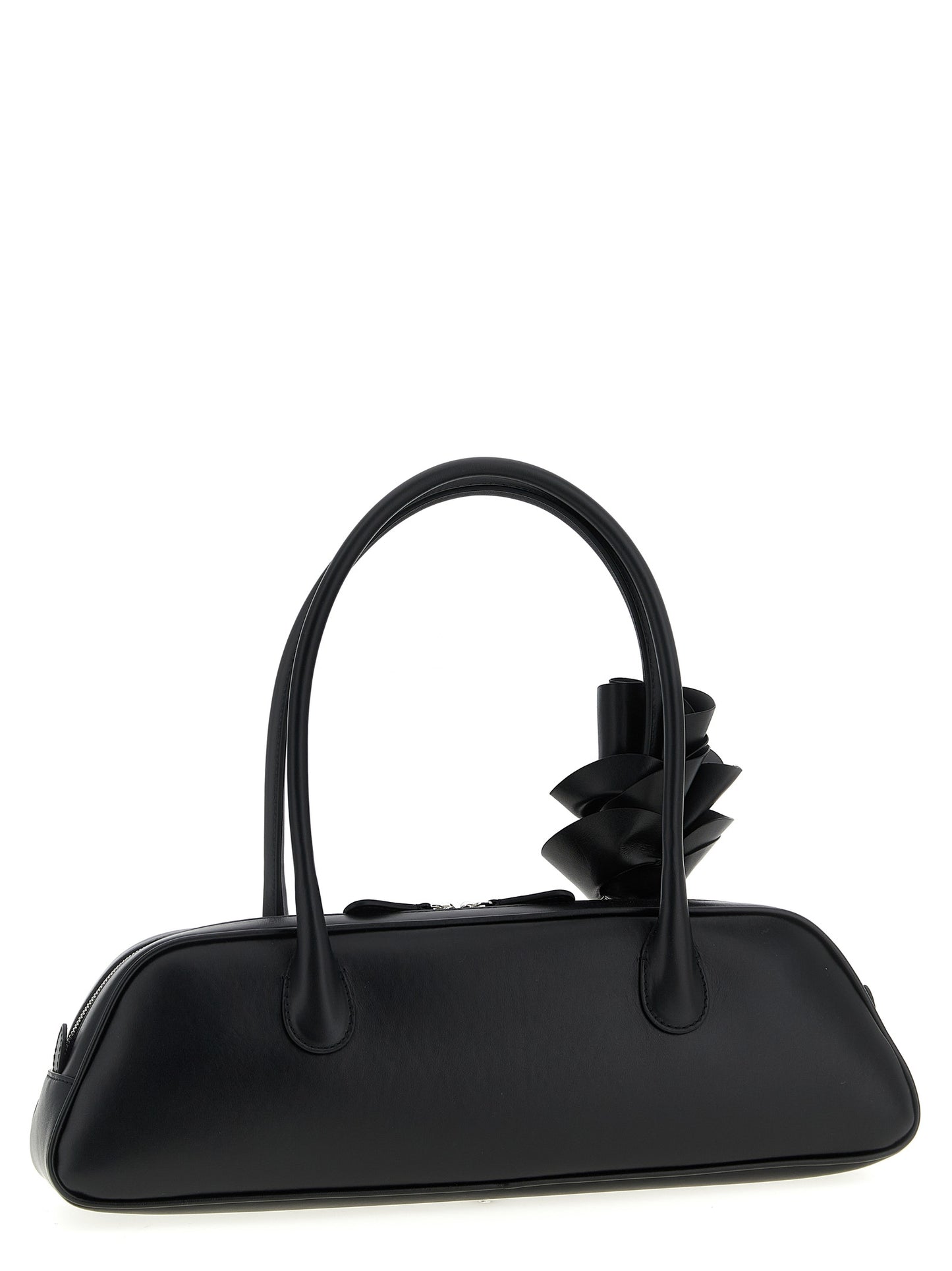 Magda Butrym Black Calfskin Brigitte Shoulder Bag