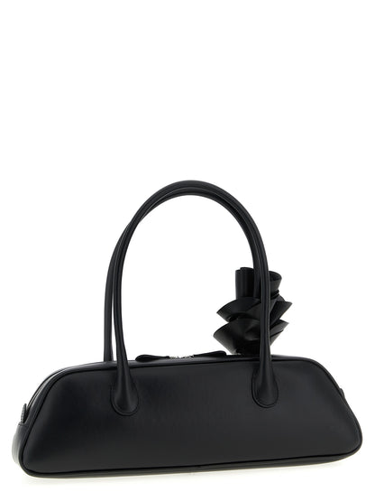 Magda Butrym Black Calfskin Brigitte Shoulder Bag