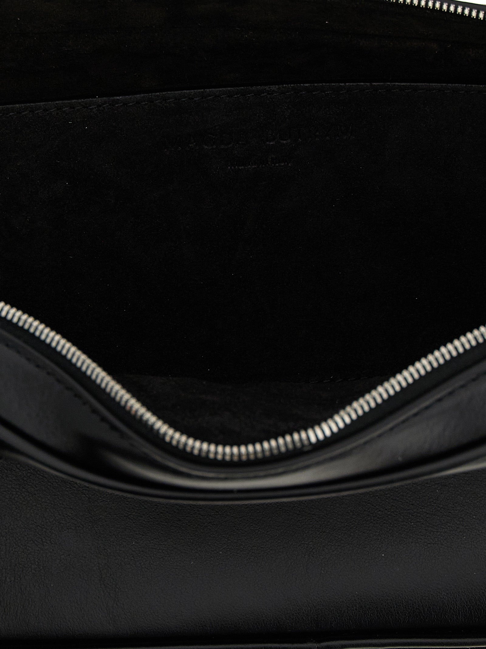 Magda Butrym Black Calfskin Brigitte Shoulder Bag