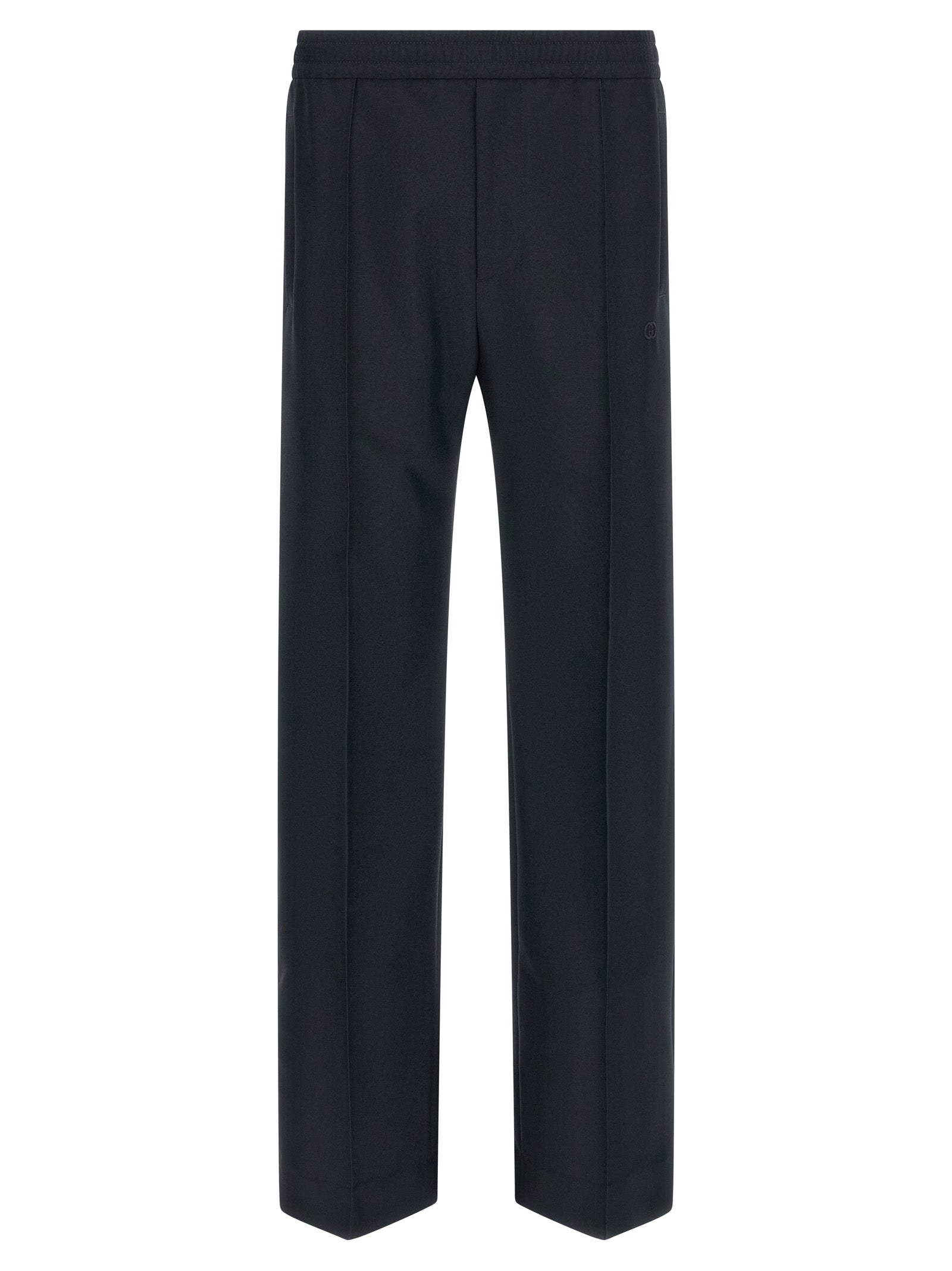 Gucci Blue Technical Panama Pants