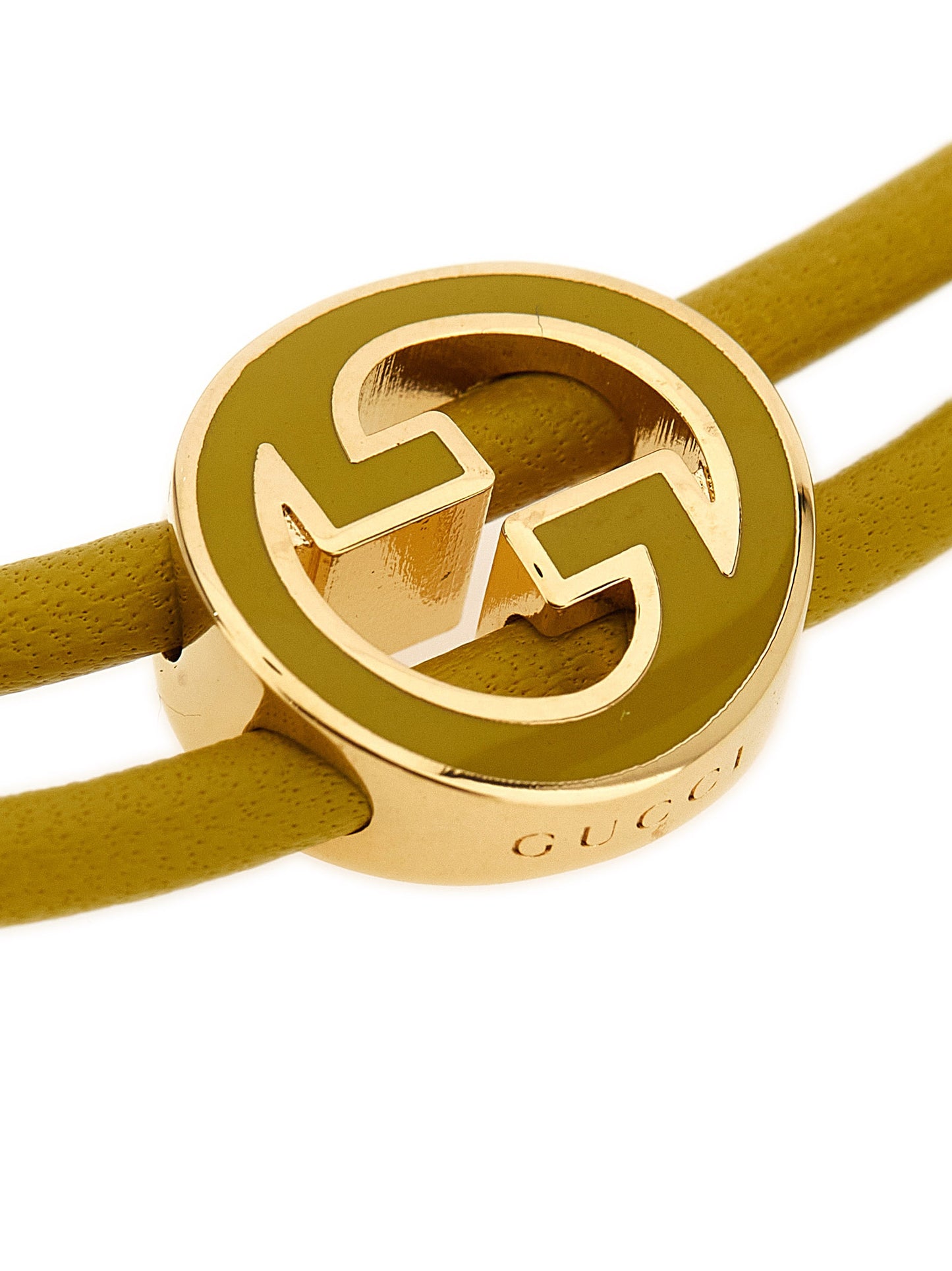Gucci Bicolor Brass Bracelet - Tubular Blondie Design