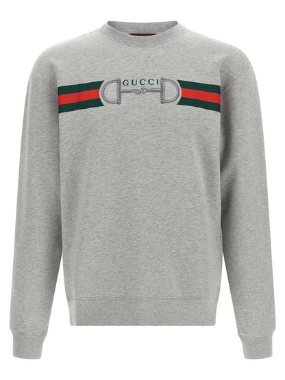 Gucci Gray Cotton Sweatshirt