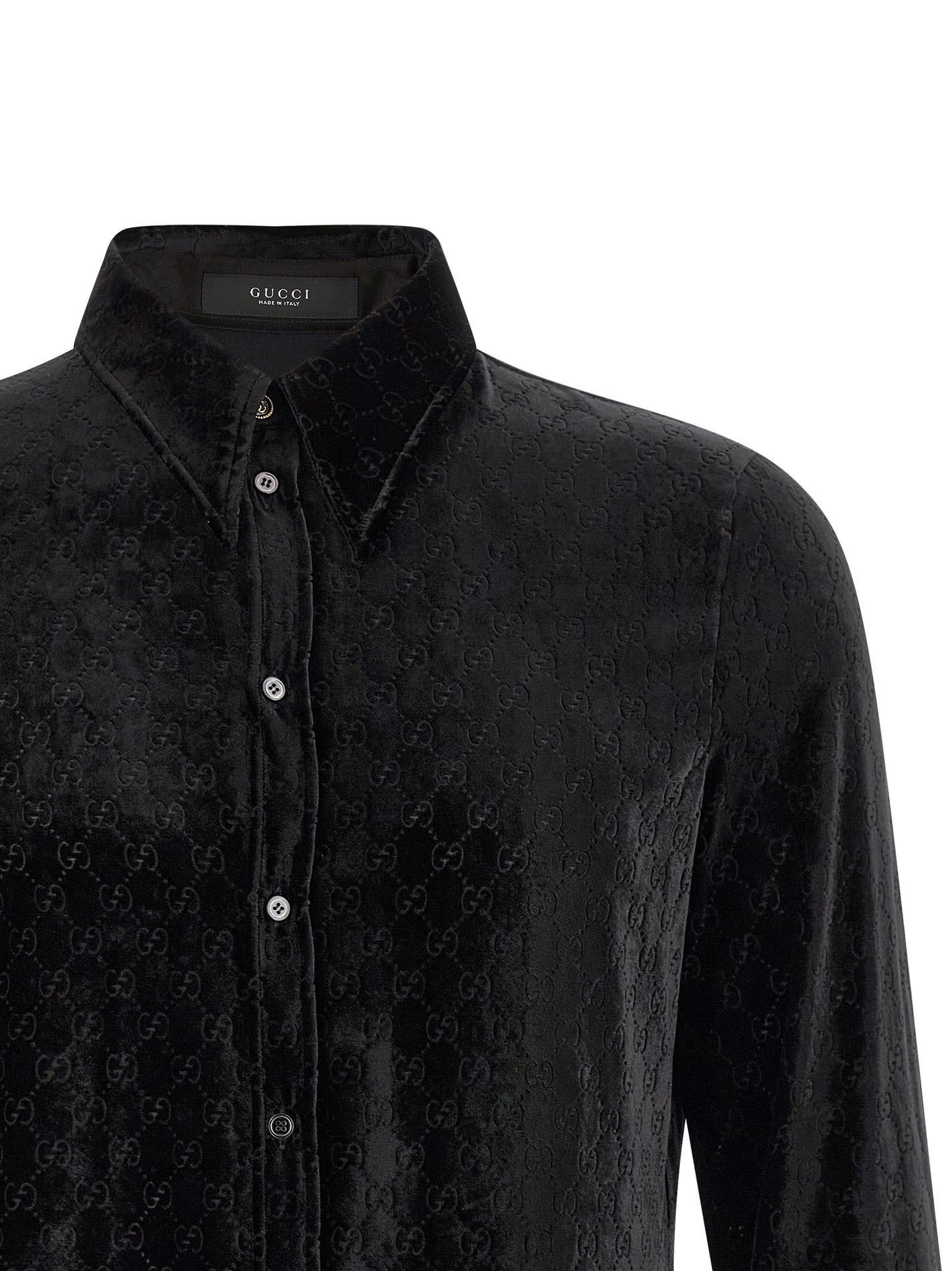 Gucci Black Viscose Blouse
