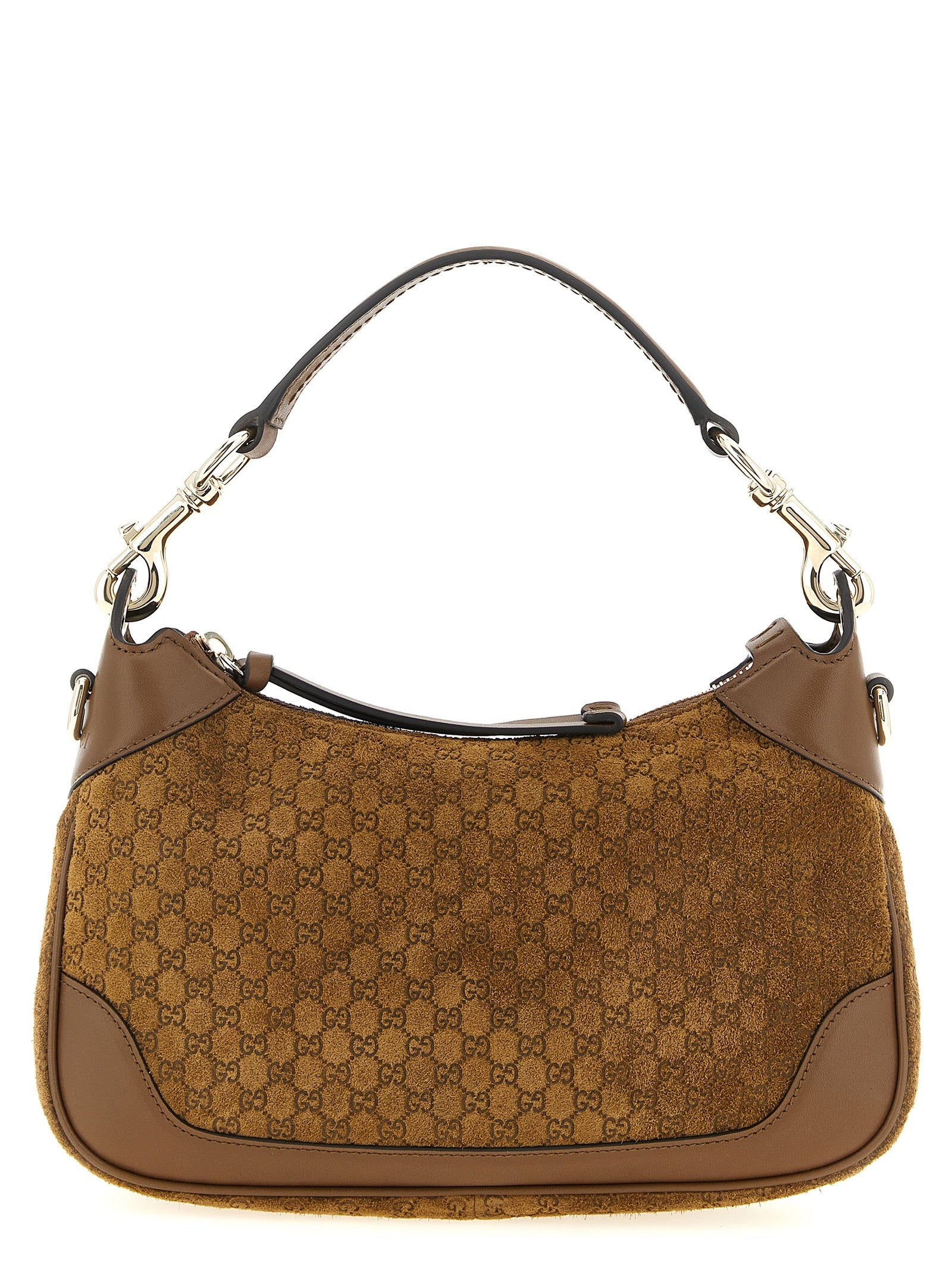 Gucci Brown Calfskin Shoulder Bag - Small ‘Gucci B’