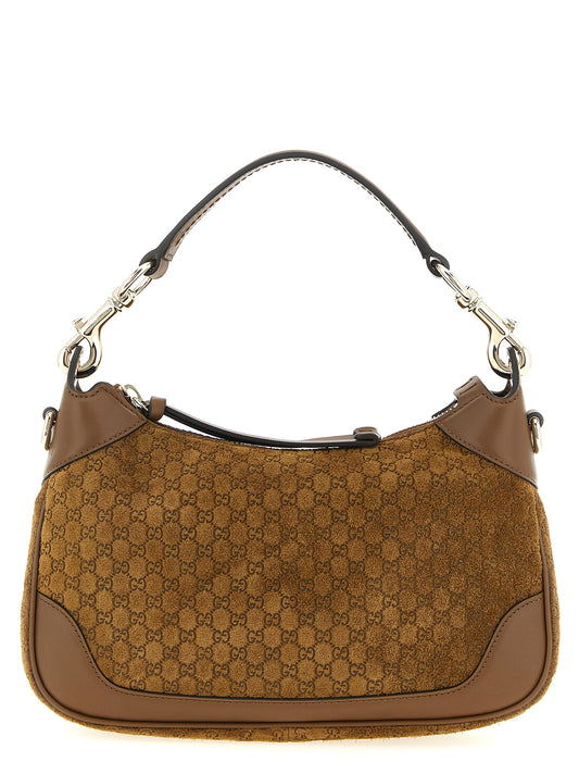 Gucci Brown Calfskin Shoulder Bag - Small ‘Gucci B’