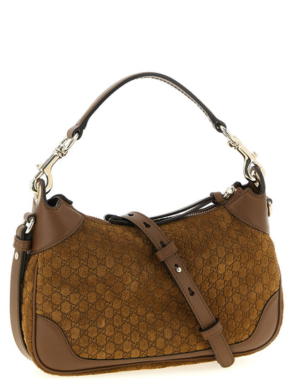 Gucci Brown Calfskin Shoulder Bag - Small ‘Gucci B’