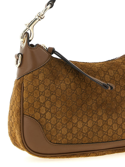 Gucci Brown Calfskin Shoulder Bag - Small ‘Gucci B’