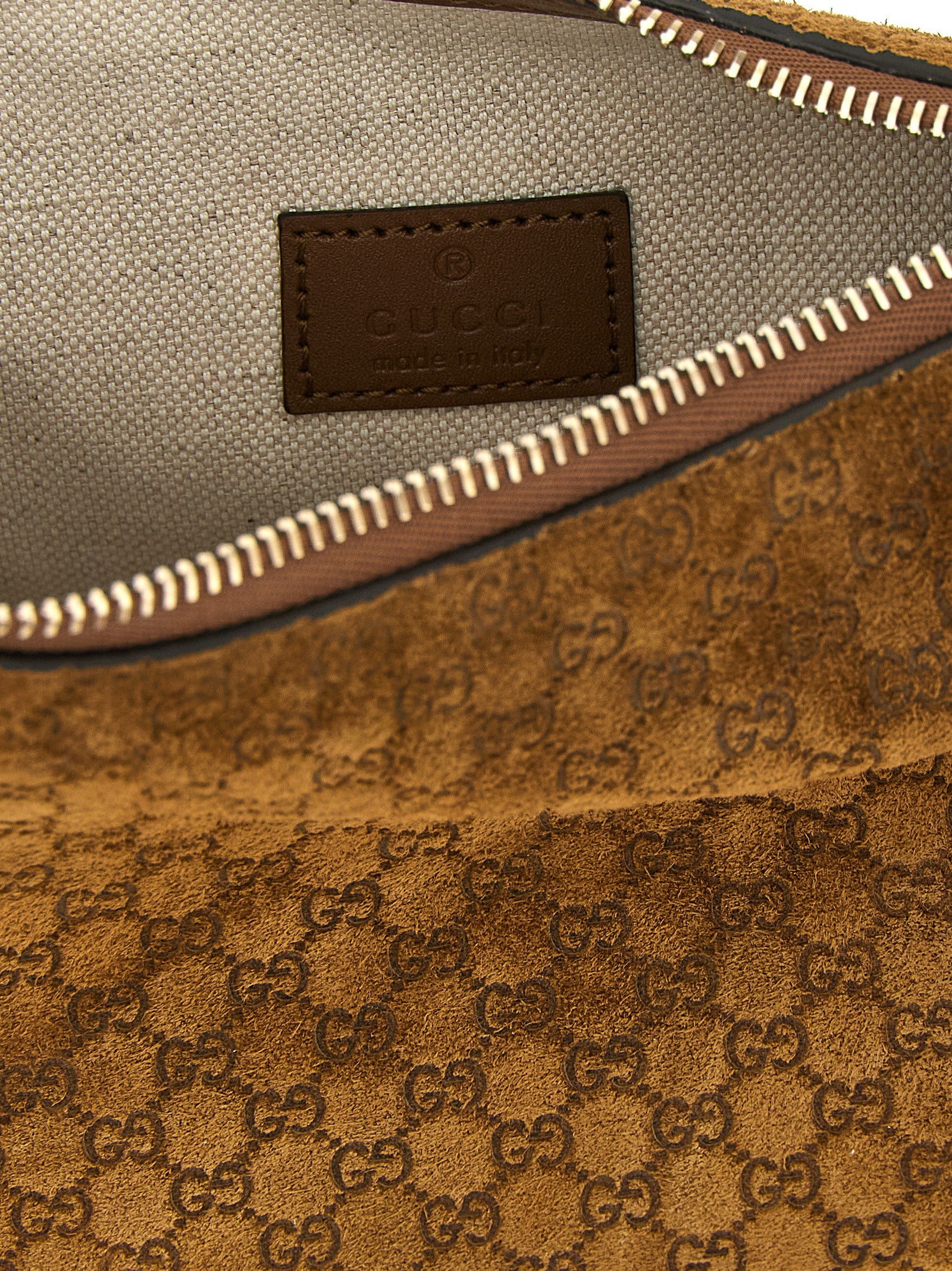 Gucci Brown Calfskin Shoulder Bag - Small ‘Gucci B’