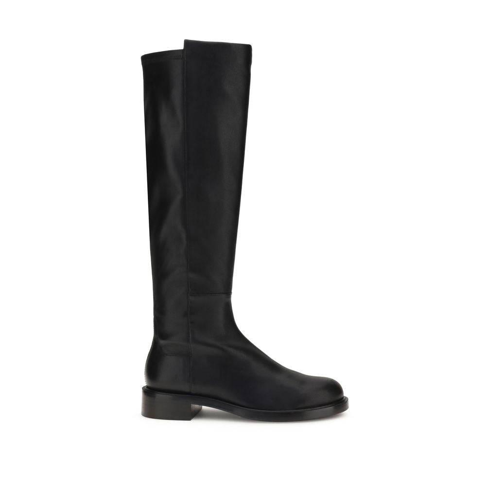 Stuart Weitzman Brown Calf Leather Bos Taurus Over The Knee Boots