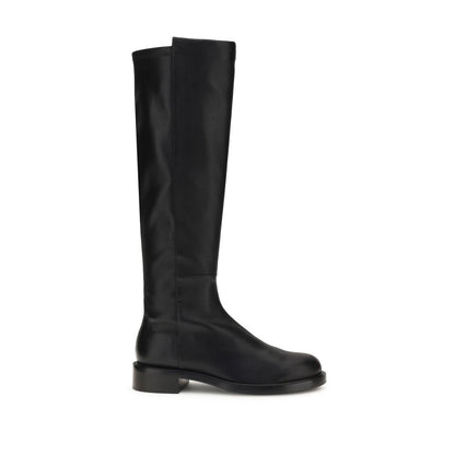 Stuart Weitzman Brown Calf Leather Bos Taurus Over The Knee Boots
