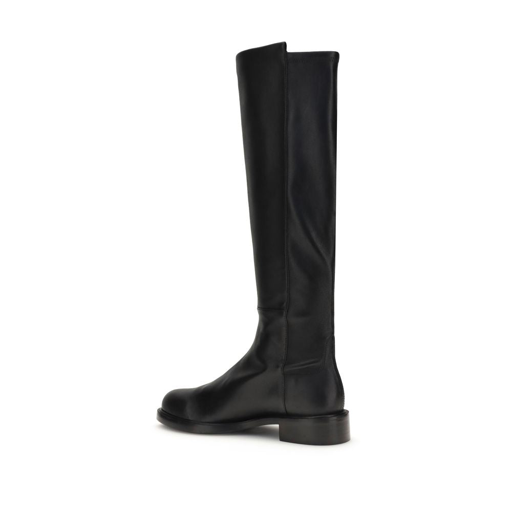 Stuart Weitzman Brown Calf Leather Bos Taurus Over The Knee Boots