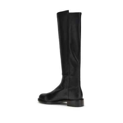 Stuart Weitzman Brown Calf Leather Bos Taurus Over The Knee Boots