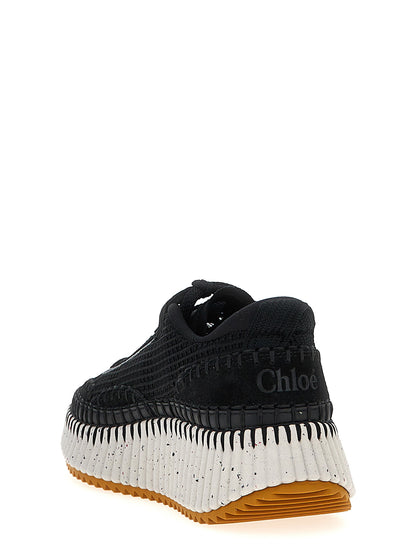 Chloé Nama Bicolor Sneakers