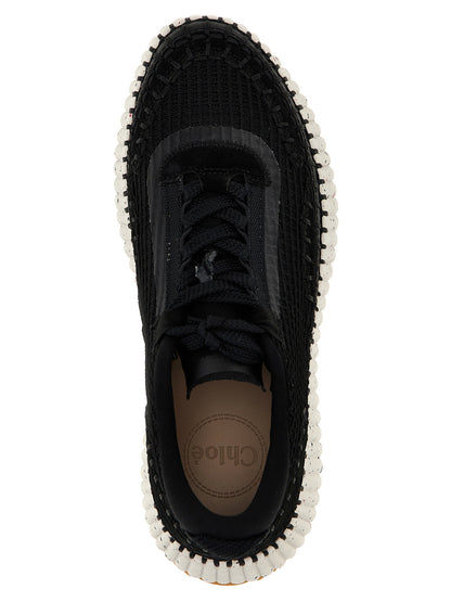 Chloé Nama Bicolor Sneakers