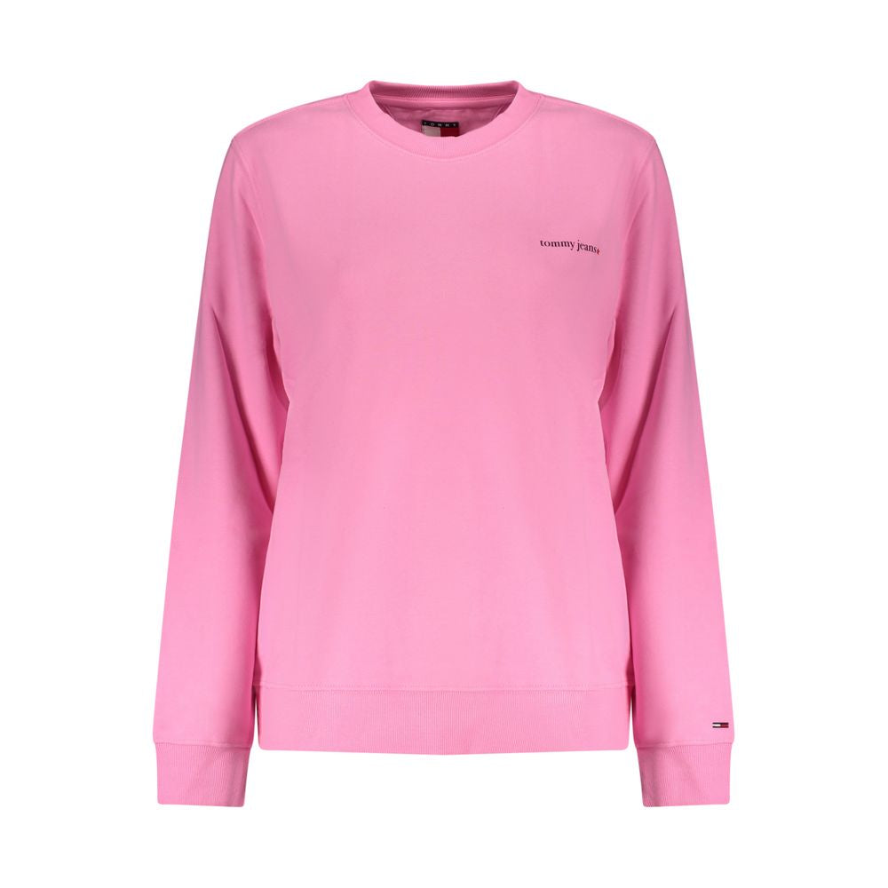Tommy Hilfiger Rosa Cotton Women's Sweatshirt - Pink