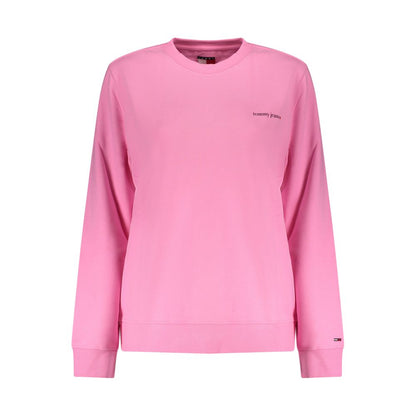 Tommy Hilfiger Rosa Cotton Women's Sweatshirt - Pink