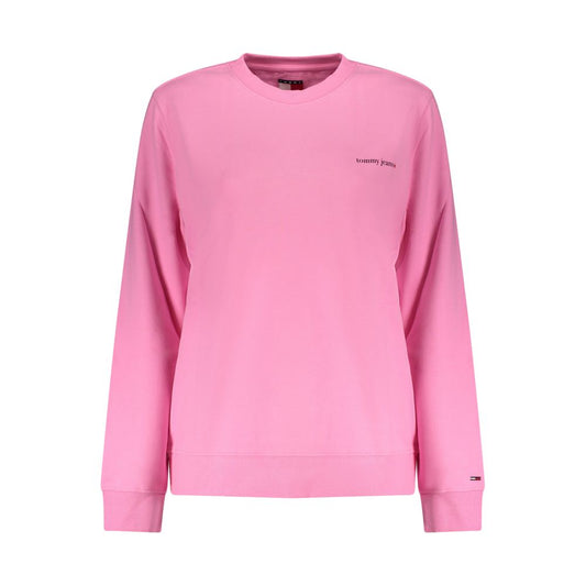 Tommy Hilfiger Rosa Cotton Women's Sweatshirt - Pink