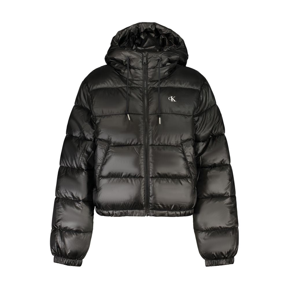 Calvin Klein Black Polyester Women's Jacket