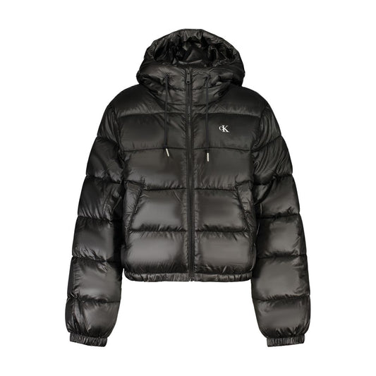 Calvin Klein Black Polyester Women's Jacket