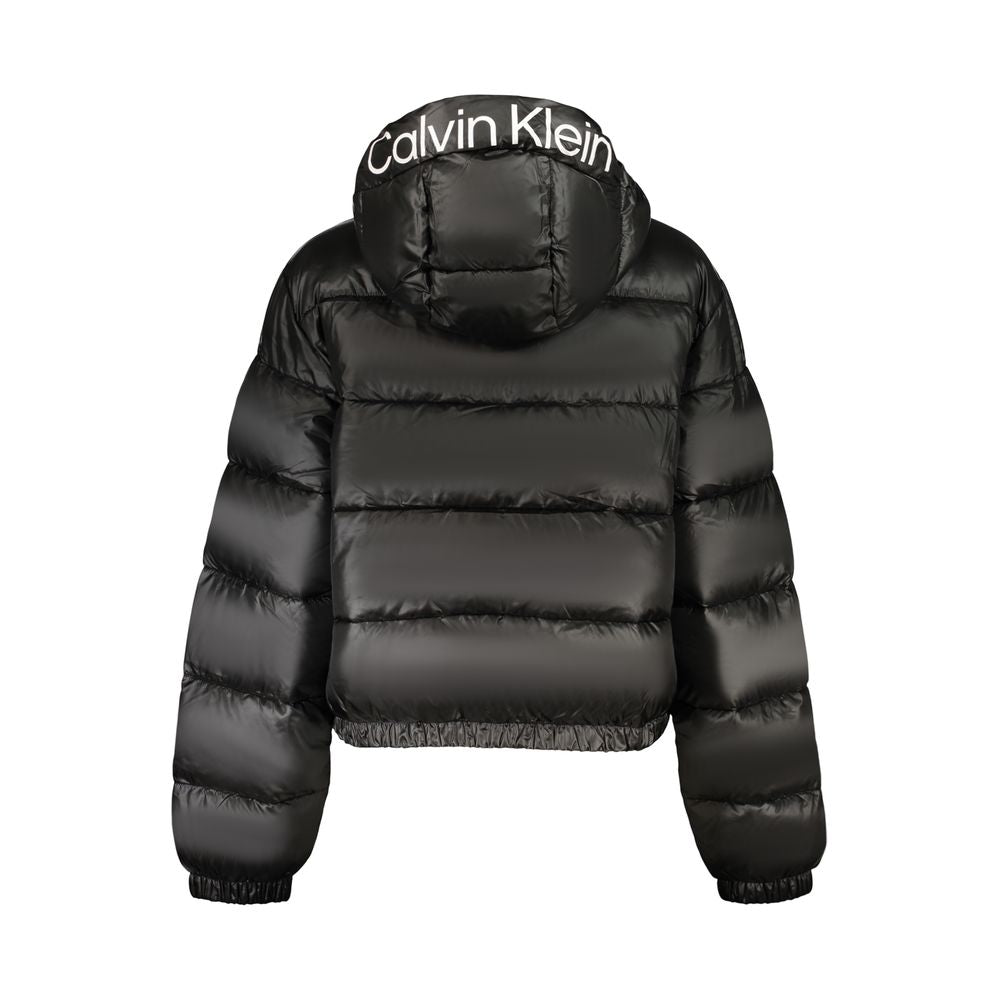 Calvin Klein Black Polyester Women's Jacket