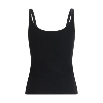 Off-White Black Cotton Sleeveless T-Shirt - IT40 | M