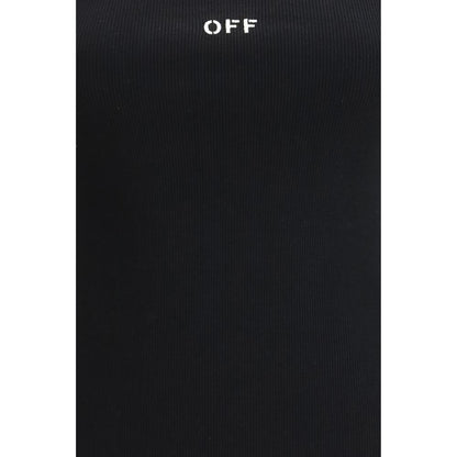 Off-White Black Cotton Sleeveless T-Shirt - IT40 | M