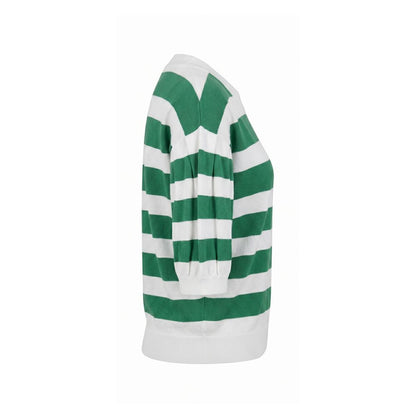 Malo Green Cotton Women Sweater IT40|S IT44|L