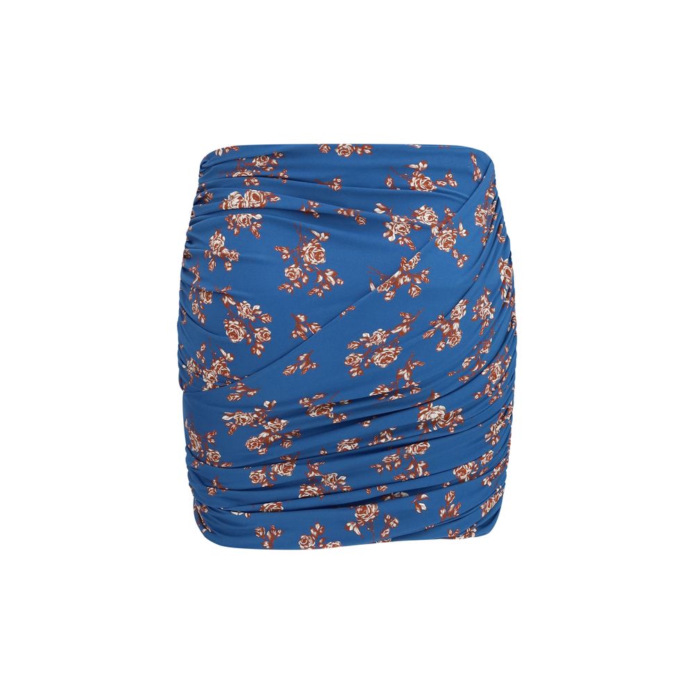 Magda Butrym Floral Blue Swim Mini Skirt IT40 | M