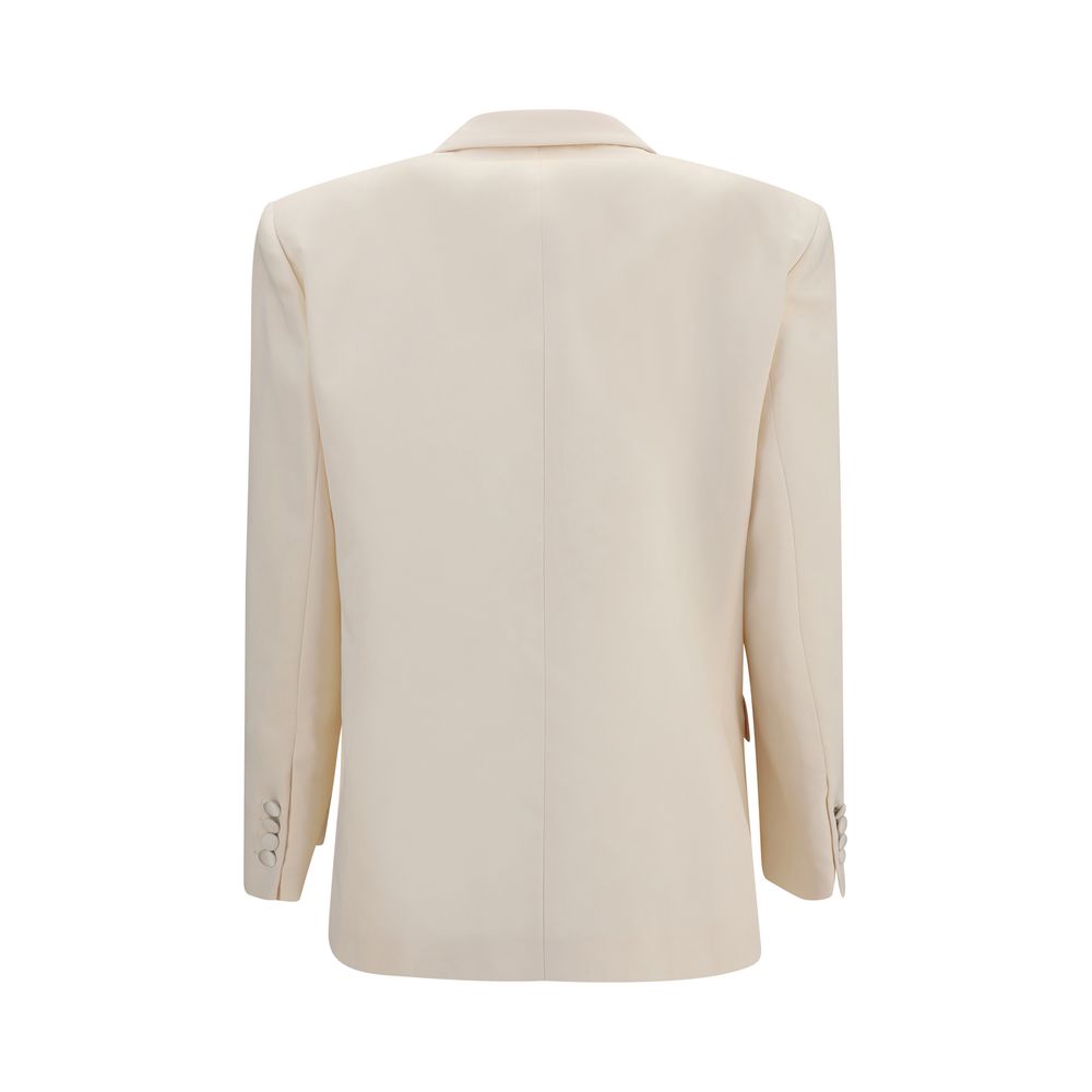 Magda Butrym Beige Flower Blazer