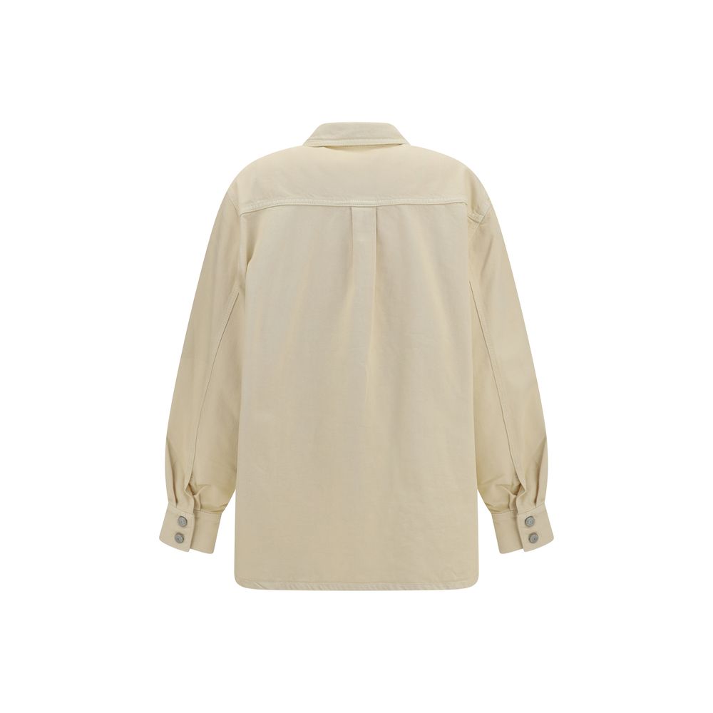 Magda Butrym Beige Denim Shirt - IT36 | XS