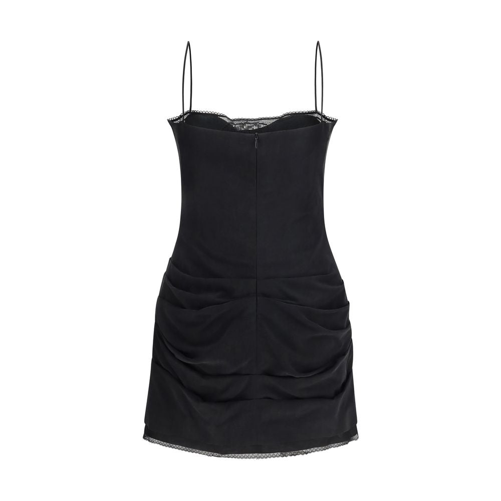 Magda Butrym Black Silk Corset Dress - IT38 | S