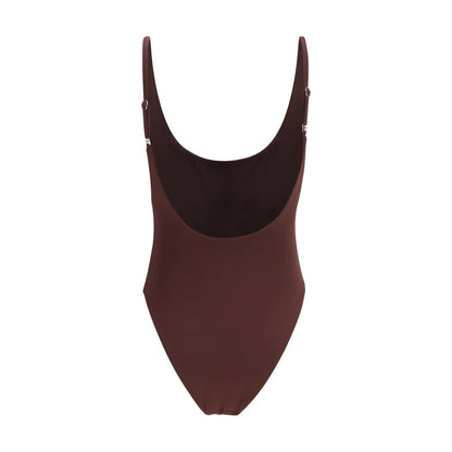 Magda Butrym Bordeaux One-Piece Swimsuit - IT36 | XS