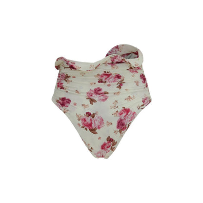 Magda Butrym Beige Floral Bikini Bottom