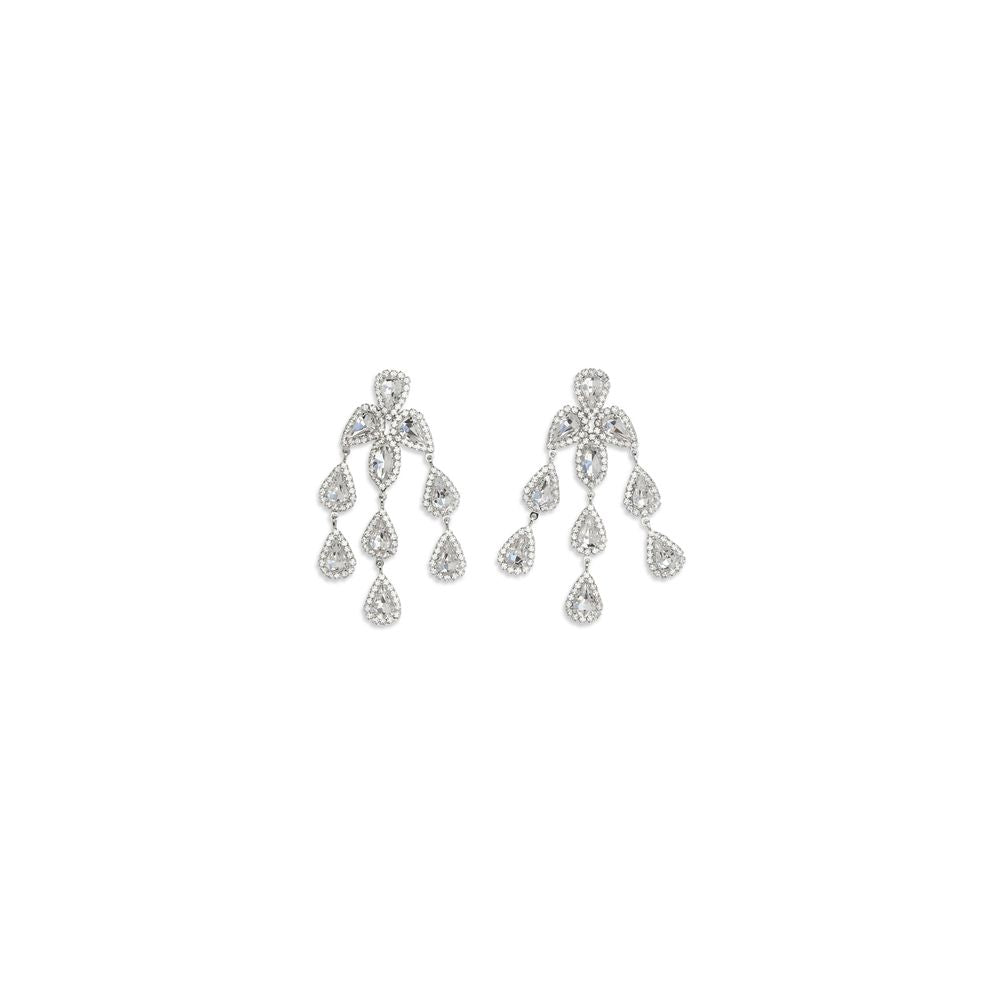 Magda Butrym Silver Metal Drop Earrings